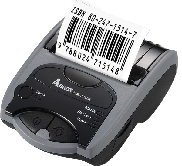立象Argox AME-3230 / AME-3230B / AME-3230W 便携式条码打印机